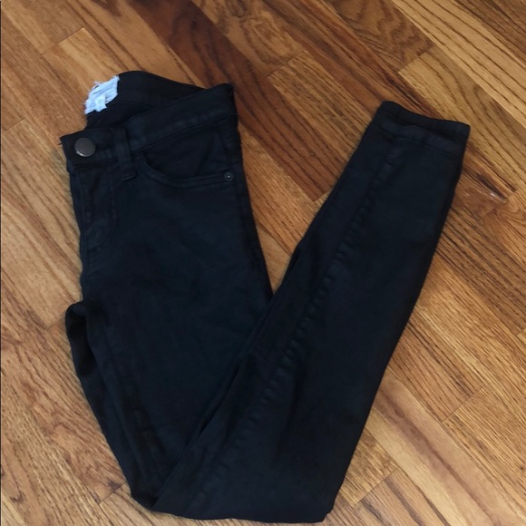 Used current Elliot coated black denim - Picture 5 of 8